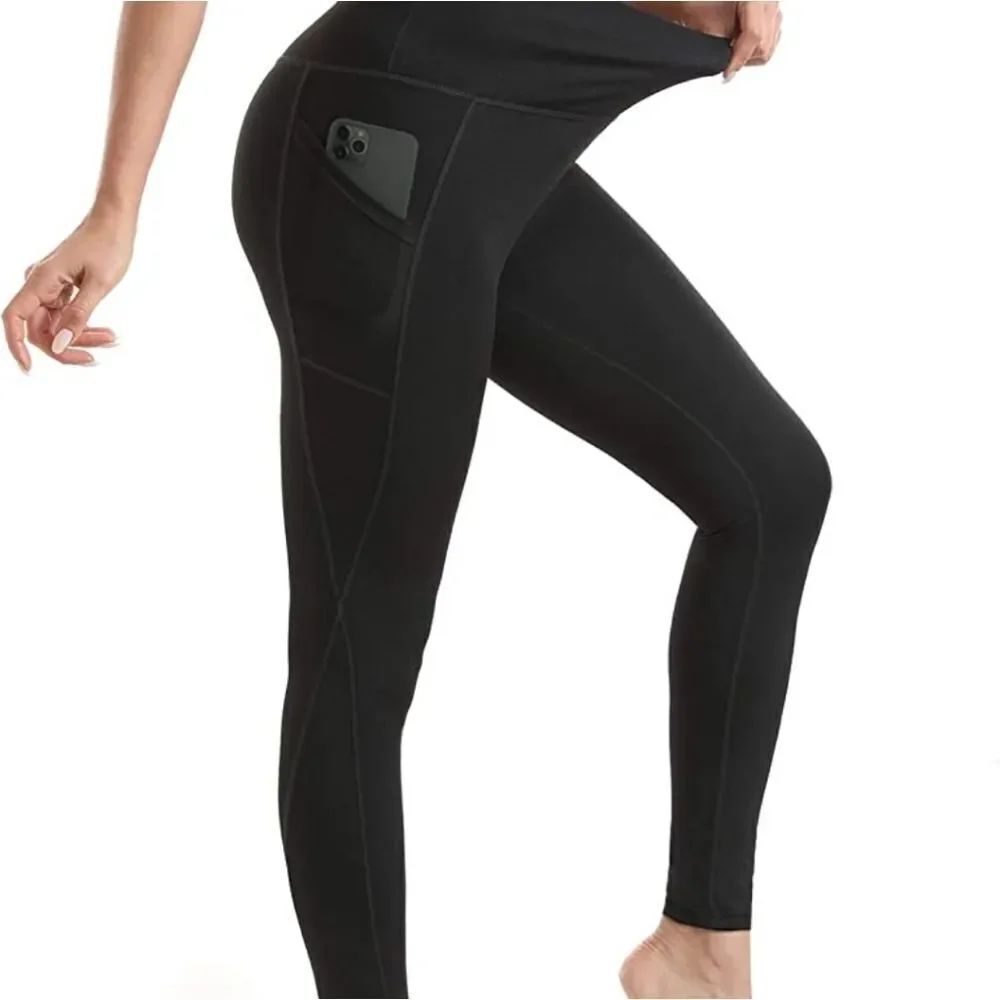 BUY 1 PAIR GET 1 FREE!! NWT Small Black Zeeshy Yoga Workout Leggings wit…